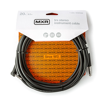 MXR® 20FT TRS STEREO CABLE - RIGHT / STRAIGHT